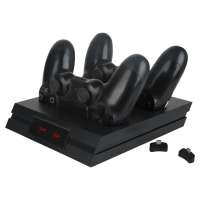 High Quality Charging Dock for PS4 Controller Charger Seat PS4 Joystick Charging Stand Hot Sale Double Handle Charging Base